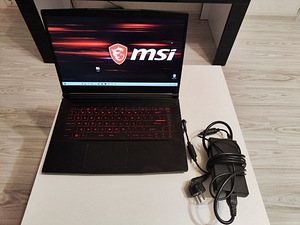 MSI GF65 Thin 10UE Intel core i5-10500H, RTX3060, 16 GB RAM (1 foto / 1)