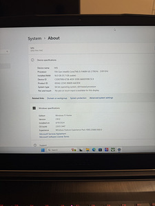 Msi GF63 Thin 15” 144hz,i5-11400H, RTX3050 ,16 GB, 512GB SSD (3 foto / 3)