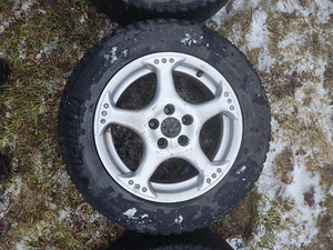 5x100 R15 veljed koos talverehvidega (3 foto / 6)