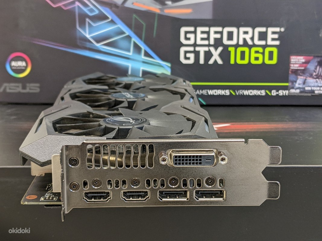 ASUS GeForce GTX 1060 6GB ROG Strix OC Edition (foto #3)