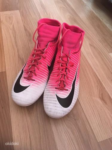 Nike Mercurial Superfly V Pink White (фото #1)