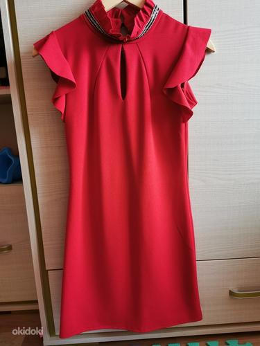 Красное короткое платье (фото #1)