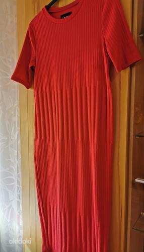 Punane puuvillane kleit ZARA, s. 36/38 (foto #1)