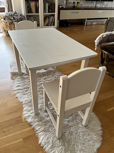 Laste laud ja toolid (IKEA Sundvik) (1 foto / 3)