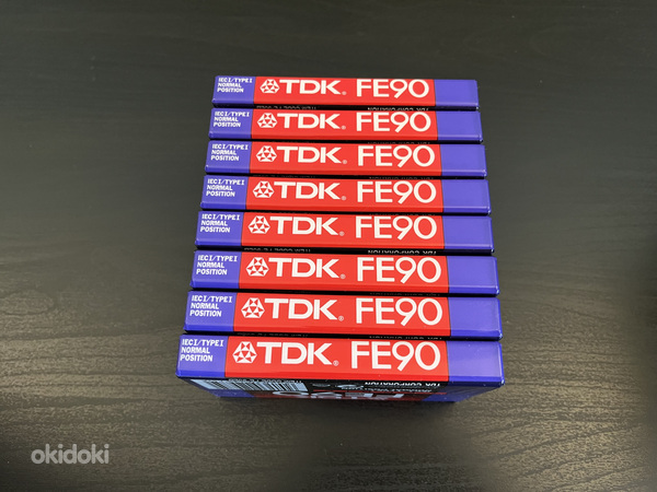 TDK FE 90 ( 8 tükki ) (фото #3)