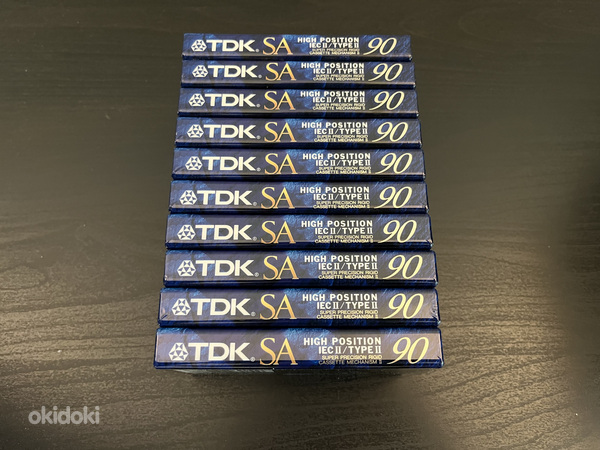 Хромированные кассеты TDK SA 90 (фото #3)