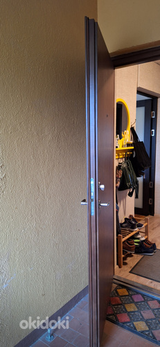 Продается квартирная дверь с дубовым шпоном и открывающимся удлинителем (фото #6)