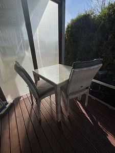 Aiamööbel laud ja 2 tooli Home4you (1 foto / 4)
