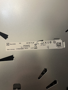 Электрическая плита Electrolux (3 фото из 4)
