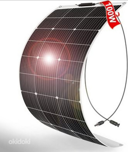 DOKIO 100W гибкая солнечная панель