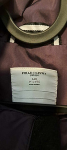 Kevad-sügis jope POLARN O PYRET tüdrukule suurus 140 (2 foto / 4)