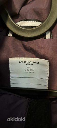Куртка весна-осень POLARN O PYRET для девочки размер 140 (фото #2)