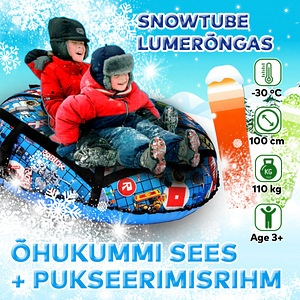 Snowtube / Lumerôngas / Lumetuub ROBLOX, MINECRAF 100,120cm