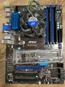 I7 4770 + MSI Z87 + 8Gb DDR3 Kingston (1 foto / 3)