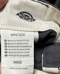 Серые рабочие брюки Dickies (5 фото из 7)