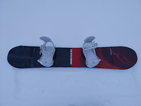 Сноуборд с зажимами