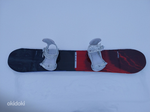 Сноуборд с зажимами (фото #1)