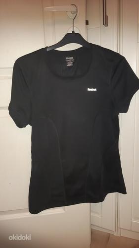 Тренировочная рубашка reebok черный L (фото #1)