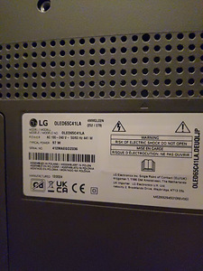 Müüa heas korras LG OLED 65C41LA, 97w koos kõlaritega (4 foto / 4)