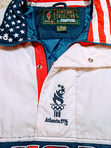 Продаст редкую зимнюю куртку на зимних Олимпийских играх в Атланте |