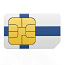 Новый Финский номер телефона 4 шт. (фото #1)