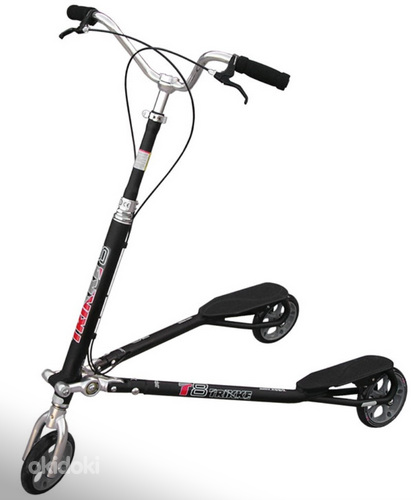 Трюковый самокат Trikke T8 (+запасные колеса)
