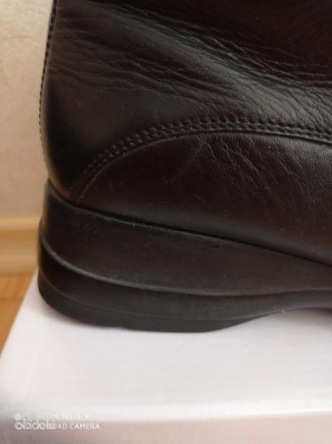 Женские кожаные ботинки р 38,5 (фото #7)