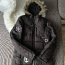 Темно-коричневая теплая женская зимняя куртка, М/С (38/40) (фото #1)