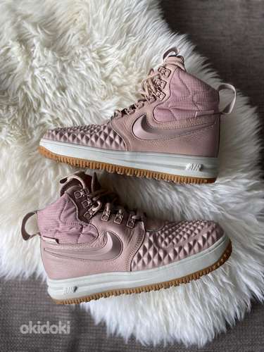 Кроссовки Nike Lunar Force 1 Duckboot «Particle Pink», размер 38,5 (фото #6)