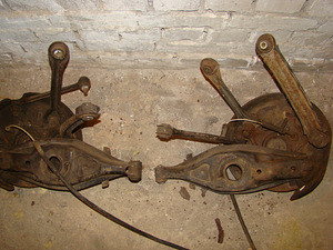 Mercedes S124, 2,5 D vedrude komplekt (5 foto / 10)