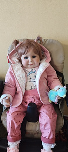 Kollektsiooni reborn nukk Taya Monika Peter Leicht 80 sm (3 foto / 10)