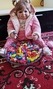 Kollektsiooni taassündinud nukk Taya autor Monika Peter Leic (3 foto / 10)