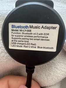 Bluetooth Music Adapter MI-LY-005 (2 foto / 2)