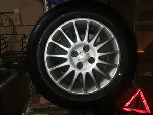 Шины летние HANKOOK KINERGY eco 2 c дисками 195/65R15 (4 фото из 6)