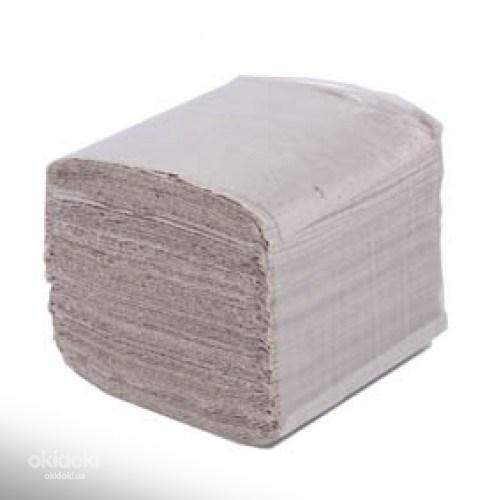В303 Туалетний папір листова сіра ( 200 шт ) (фото #1)