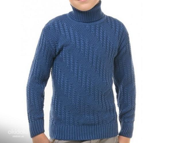 Теплий светр під горло для хлопчика (фото #2)