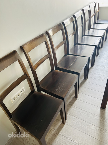 Обеденный стол со стульями (фото #4)
