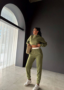 Uus naiste dress oversize khaki L (3 foto / 6)