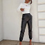 Новые женские кожаные брюки XS, L (фото #4)