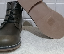 Новые кожаные ботинки En Fant Boots - Grey w. Laces - 27