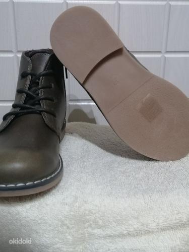 Новые кожаные ботинки En Fant Boots - Grey w. Laces - 27 (фото #1)