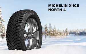 205/60/16 Michelin X-Ice North 4