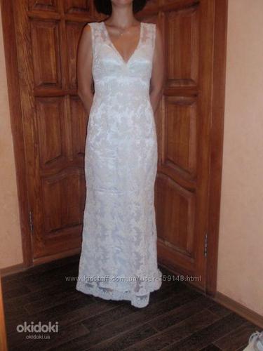 Нежное свадебное платье (фото #1)