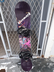 Lumelaud Kissmark 156cm ja klambrid Forum Faction suurus M (1 foto / 4)