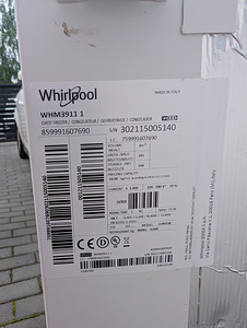 Sügavkülmkirst Whirlpool WHM3911 (3 foto / 4)