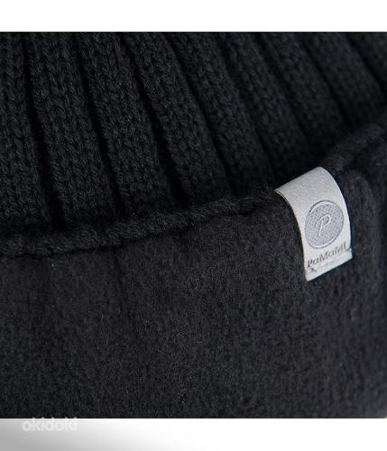 Очень теплая и мягкая зимняя мужская шапка. (фото #5)