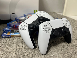 PlayStation 5(DISC) + 2 Dualsense + 5 GAMES (3 foto / 6)