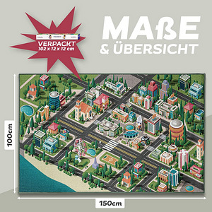 Maxnell laste vaip, linn, 150x100 cm (5 foto / 6)