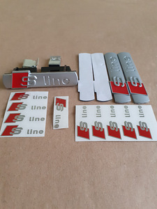 ЭМБЛЕМА AUDI S-LINE (2 фото из 2)