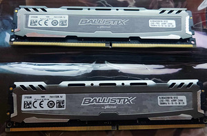 Crucial Ballistix Sport LT Ddr4 2666 2x8gb (1 foto / 2)